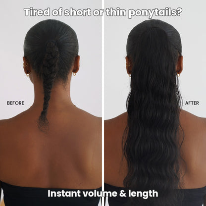 Wavy Ulu - Sleeve pocket Ponytail